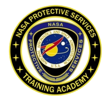 NASA Protective Services Training Academy Seal NASA Protective Services Training Academy Seal