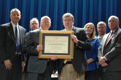 FLETA Board Chair Ron Ward; Accreditation Mgr Scott Hickson; FLETA OA Exec Dir Dr. Gary Mitchell; Prgm Coord SA Brian MacPhee; SABT Prgm Coord Holly Higginbotham; Acting SSA Basic Prgms Jeff Farmer; Deputy Assistant Director Michael Browning