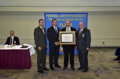 Members of USSS received the FLETA Certificate of Reaccreditation